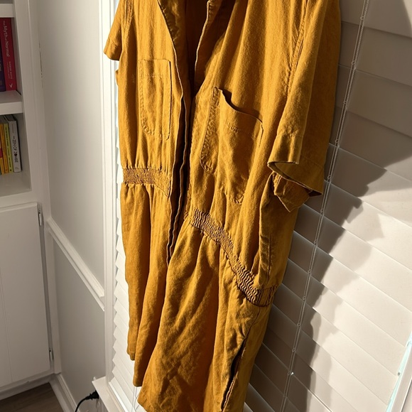 Universal Thread Mustard Romper - Picture 4 of 5